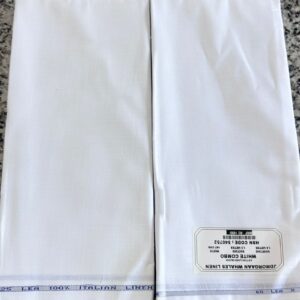 white & white pant & shirt